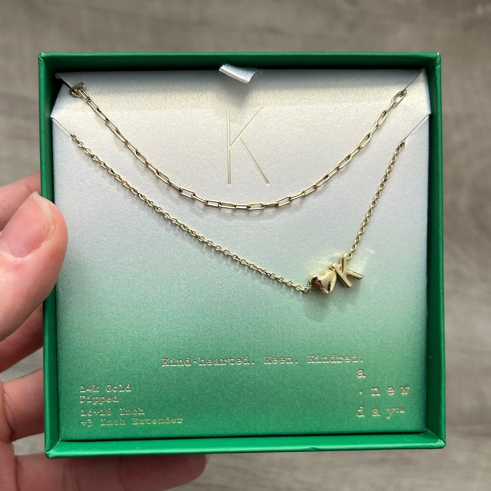 NWT K Necklace | A New Day - Picture 3 of 4